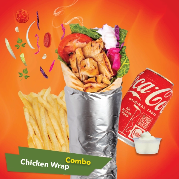 Trio Chicken Wrap Combo