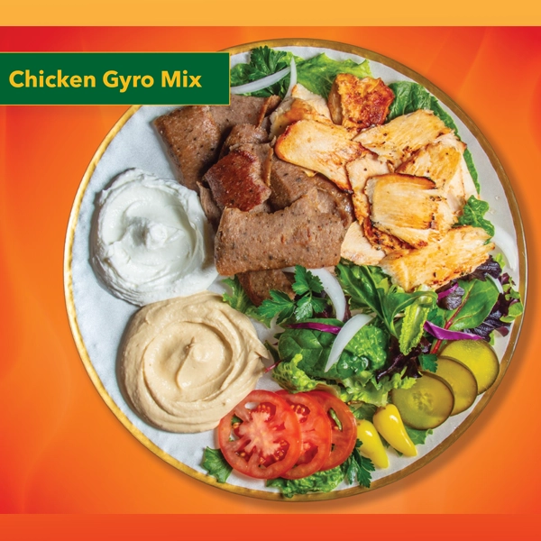 Mixed Gyro And Chicken